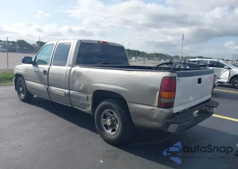 2000 Chevrolet Silverado 1500 Ls из США, поврежденный, VIN 2GCEC19V2Y1378547